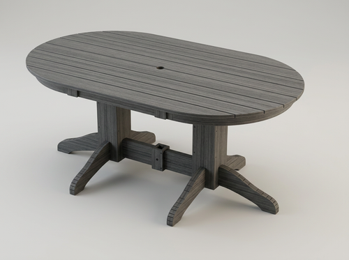 6' Oval Dining Table