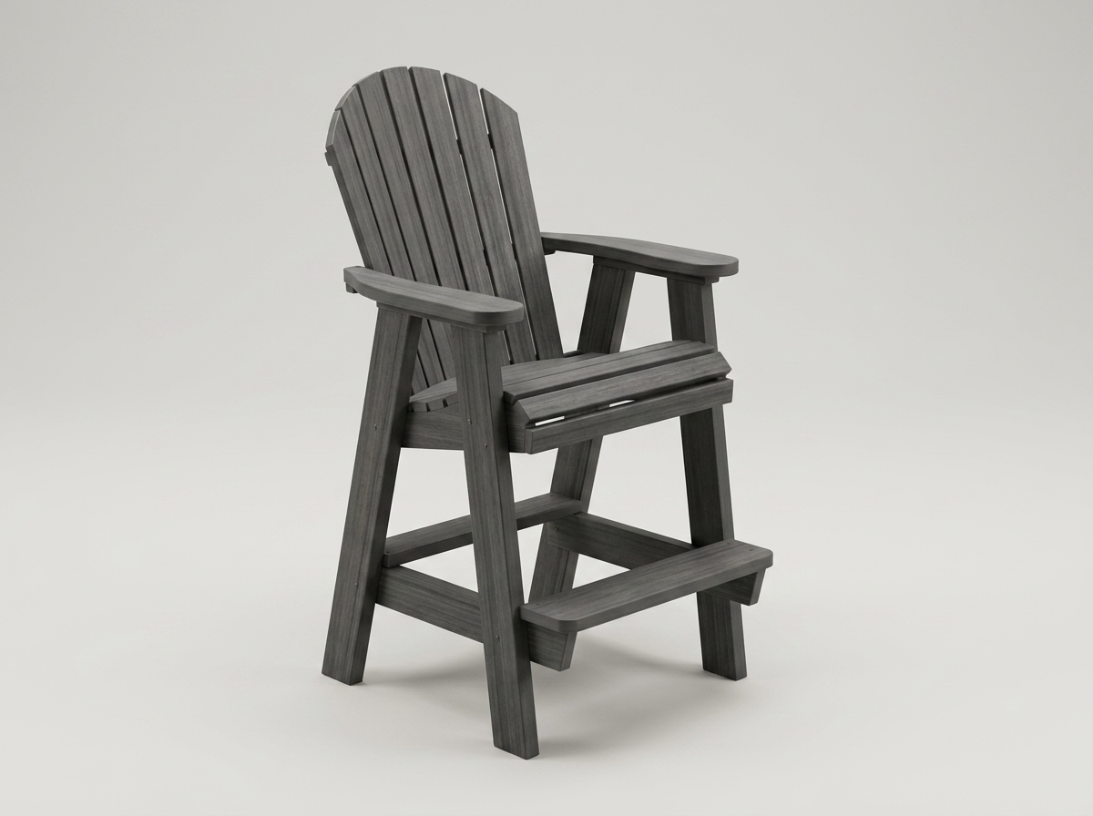 Fanback Bar Arm Chair