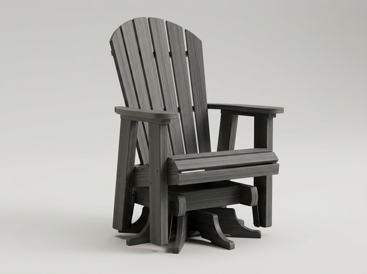 Fanback Swivel Glider